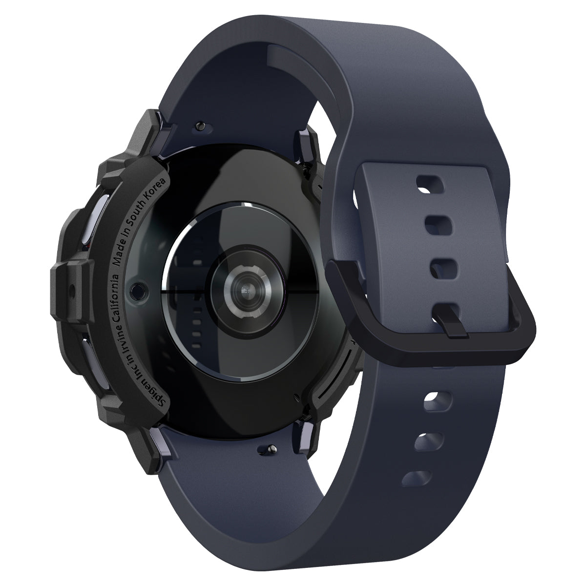 Spigen Rugged Armor , matte black - Samsung Galaxy Watch7 (44mm)