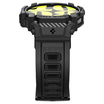 Spigen Rugged Armor Pro, matte black - Samsung Galaxy Watch7 (44mm)