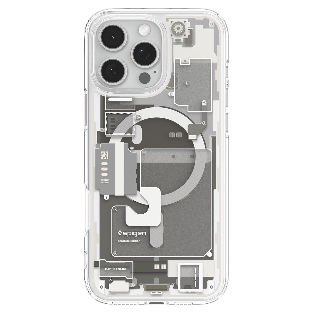 Spigen Ultra Hybrid MagSafe, zero one natural titanium - iPhone 16 Pro Max