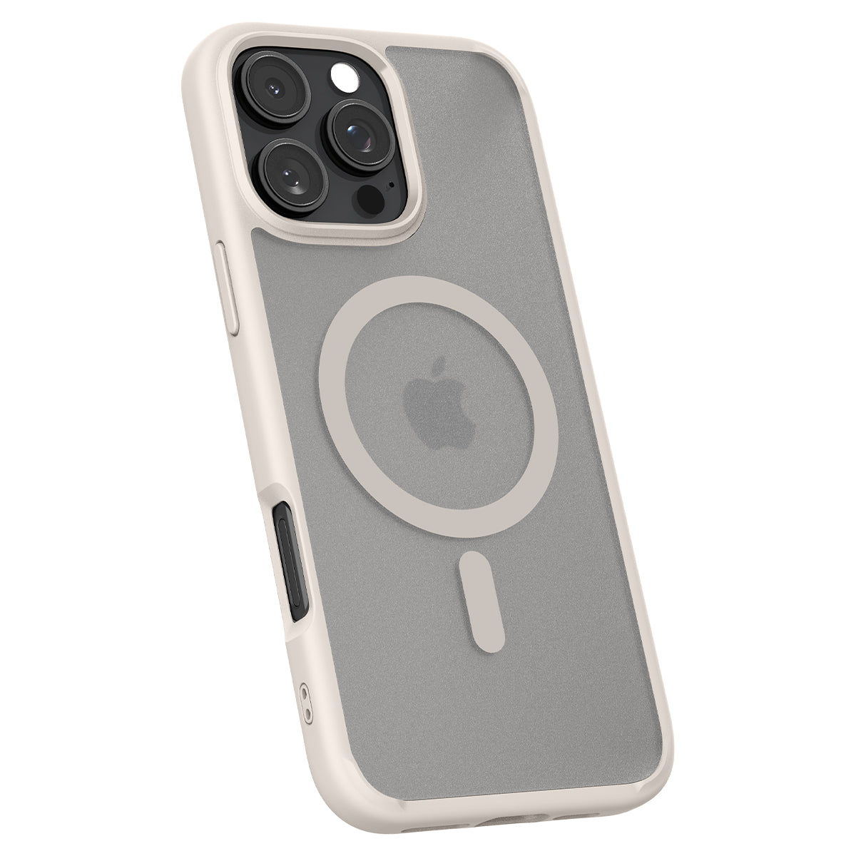 Spigen Ultra Hybrid MagSafe, frost natural titanium - iPhone 16 Pro Max