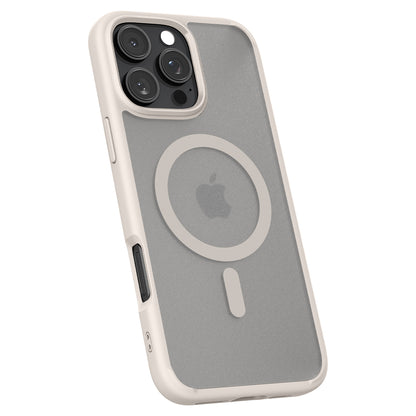 Spigen Ultra Hybrid MagSafe, frost natural titanium - iPhone 16 Pro Max