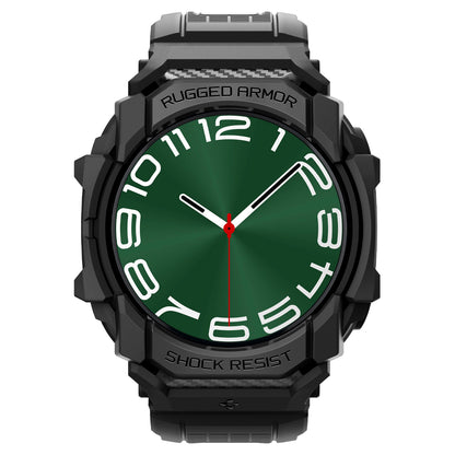 Spigen Rugged Armor Pro, matte black - Samsung Galaxy Watch Ultra