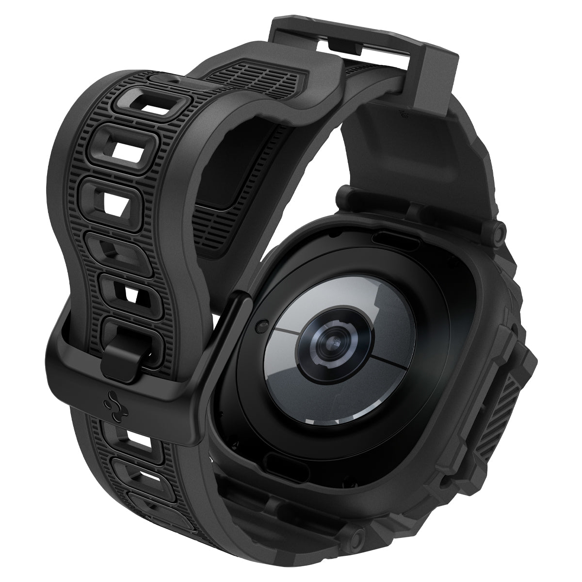 Spigen Rugged Armor Pro, matte black - Samsung Galaxy Watch Ultra