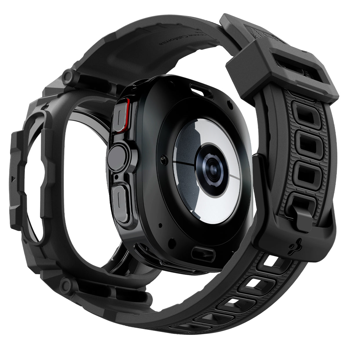 Spigen Rugged Armor Pro, matte black - Samsung Galaxy Watch Ultra