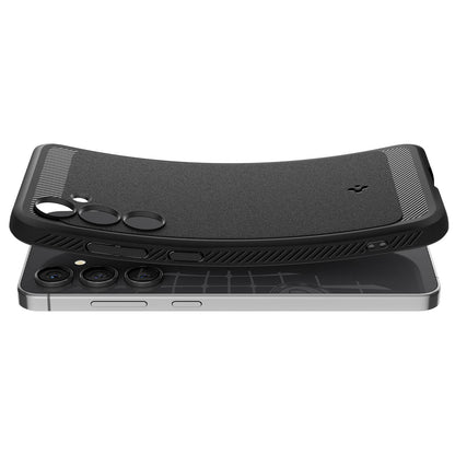 Spigen Rugged Armor, matte black - Samsung Galaxy S24 FE