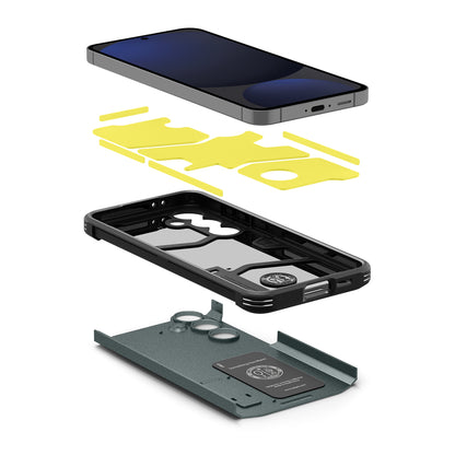 Spigen Tough Armor, abyss green - Samsung Galaxy S24 FE