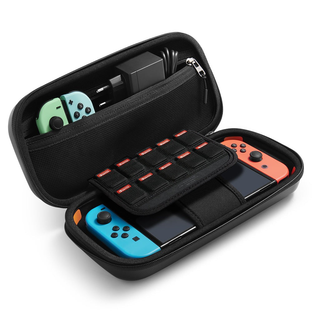 Spigen Rugged Armor Pro Pouch, black - Nintendo Switch/Switch OLED