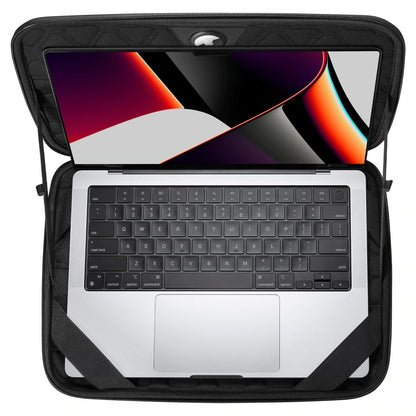 Spigen Rugged Armor Pro, black - MacBook Pro 14" M3 2023/M2 2023/M1 2021