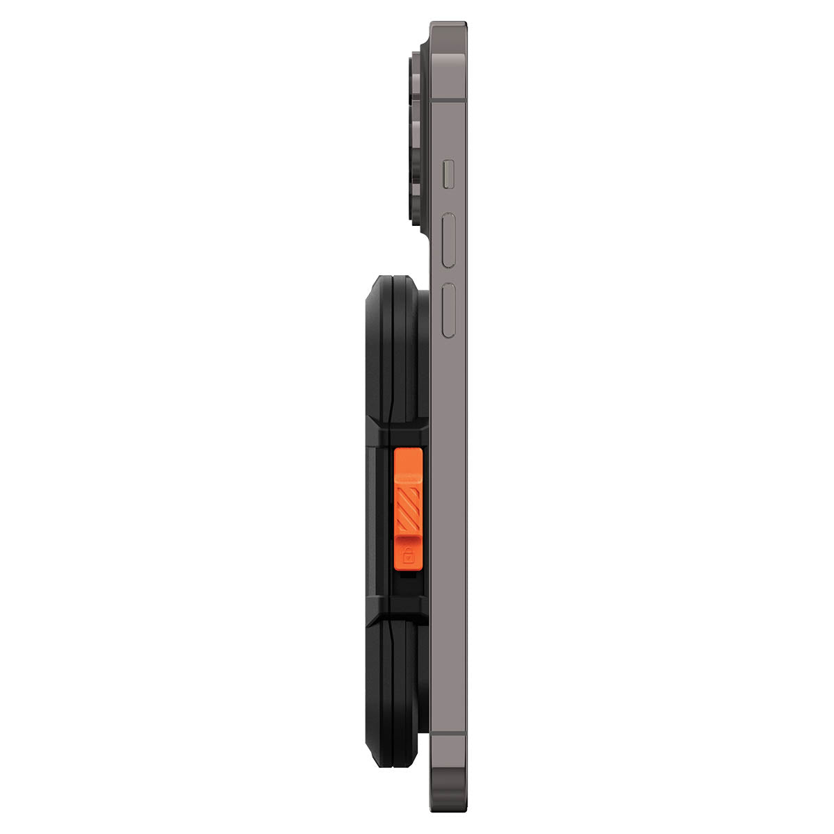 Spigen iPhone Lock Fit Wallet with MagSafe, black