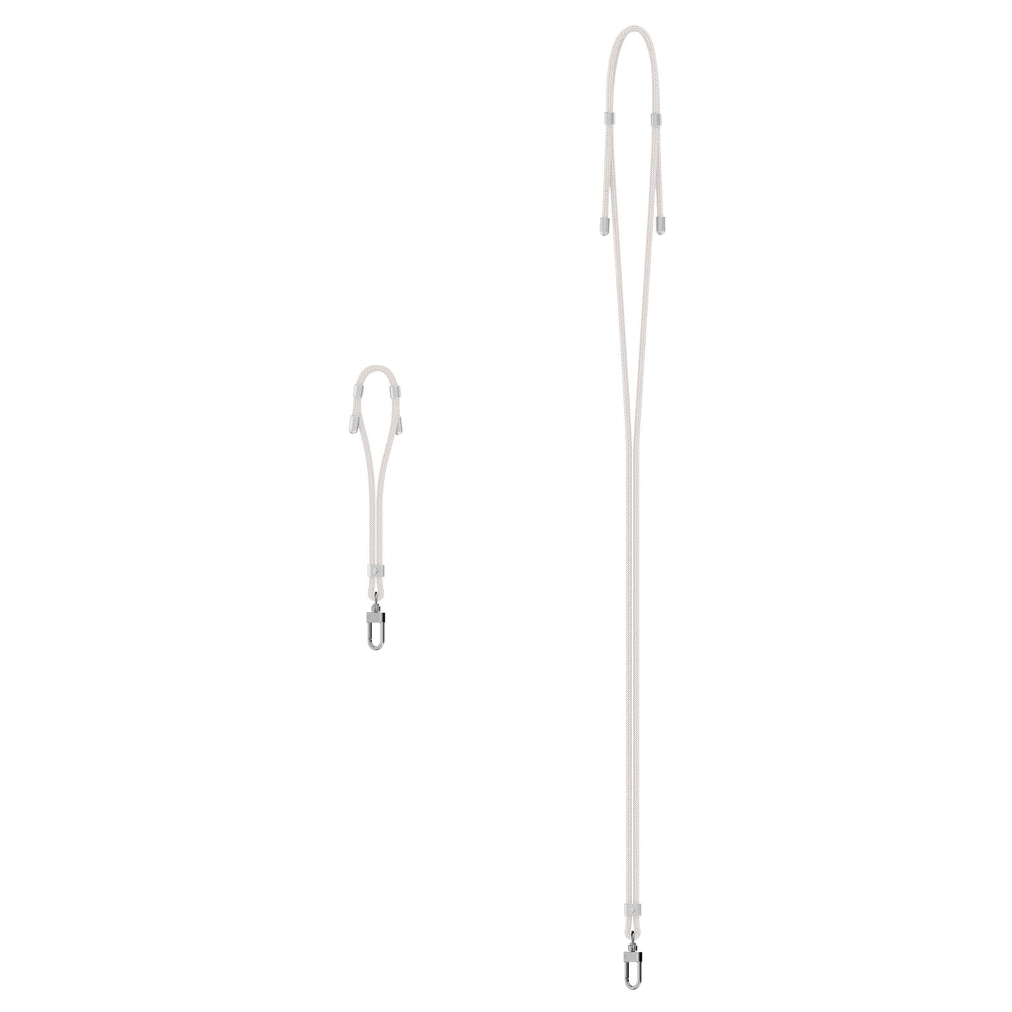 Spigen Universal Set 2 (Cross Body Strap 1P + Wrist Strap 1P + ConTag2 1P), pearl white