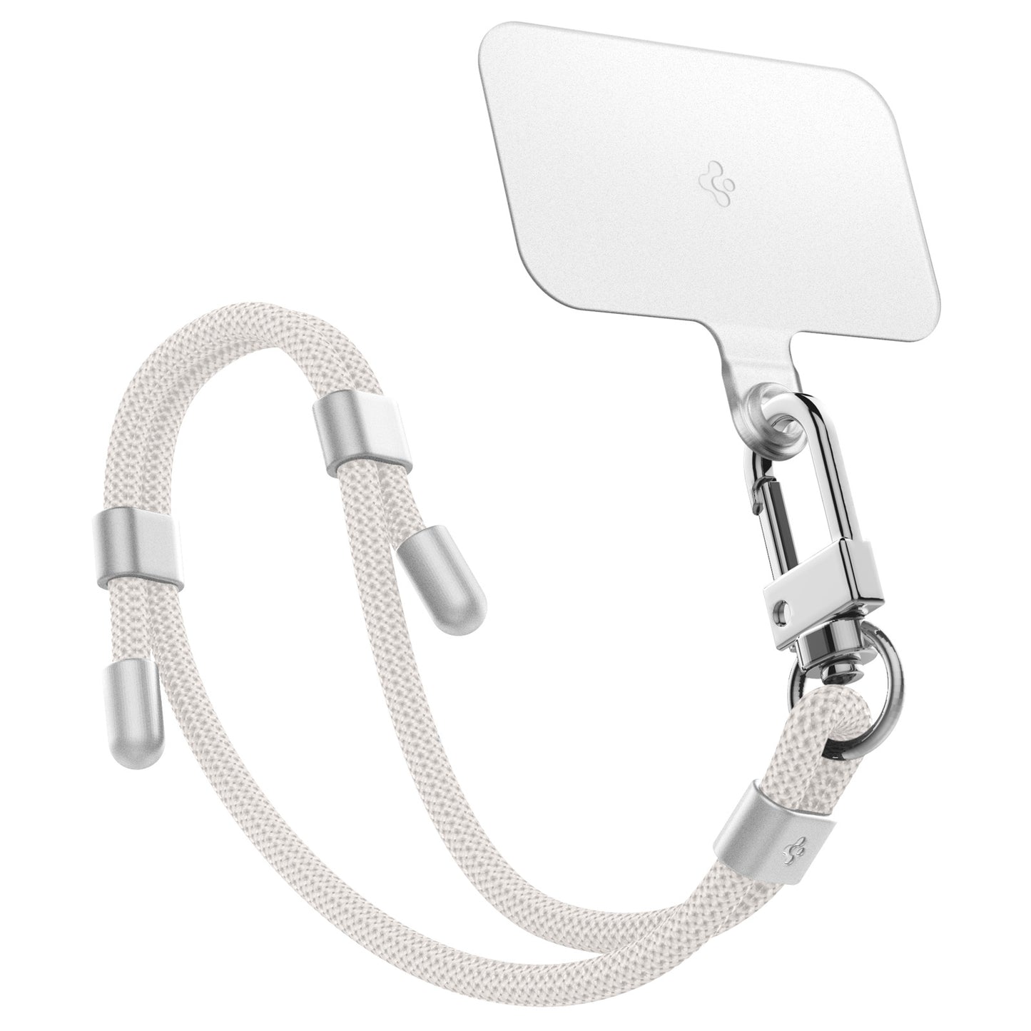 Spigen Universal Set 2 (Cross Body Strap 1P + Wrist Strap 1P + ConTag2 1P), pearl white