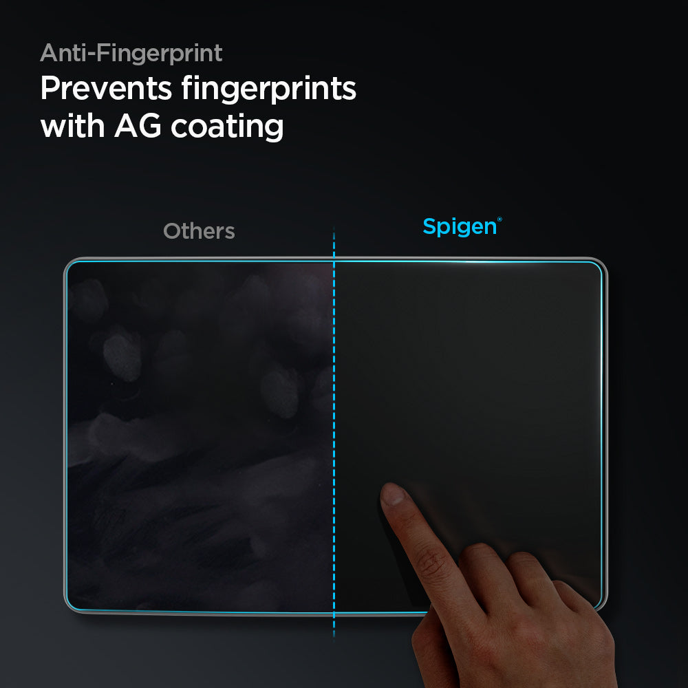 Spigen Tesla EZ Fit Anti Glare Screen Protector - Model Y/3