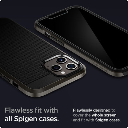 Spigen Glas tR EZ Fit, 2 Pack - iPhone 12 Pro Max