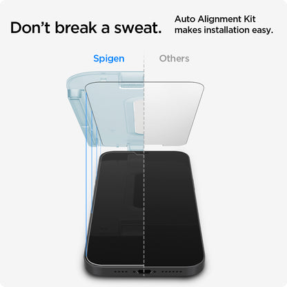Spigen Glas tR EZ Fit, 2 Pack - iPhone 12 mini