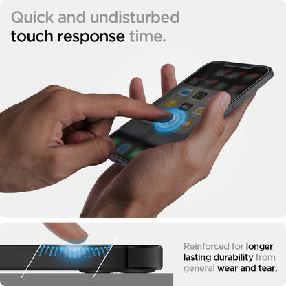 Spigen Glas tR EZ Fit, 2 Pack - iPhone 12 mini