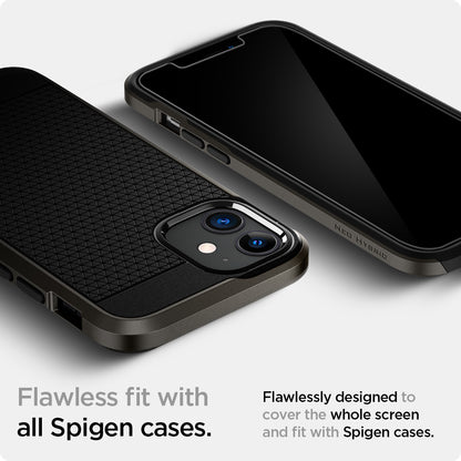 Spigen Glas tR EZ Fit, 2 Pack - iPhone 12 mini