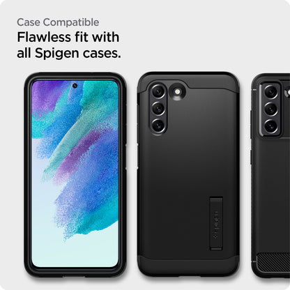 Spigen Glas.tR AlignMaster 2 Pack - Samsung Galaxy S21 FE 5G