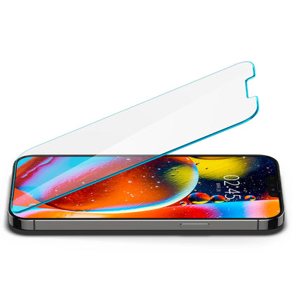 Spigen Glass tR EZ Fit 2 Pack, transparency sensor open - iPhone 14 Plus/13 Pro Max