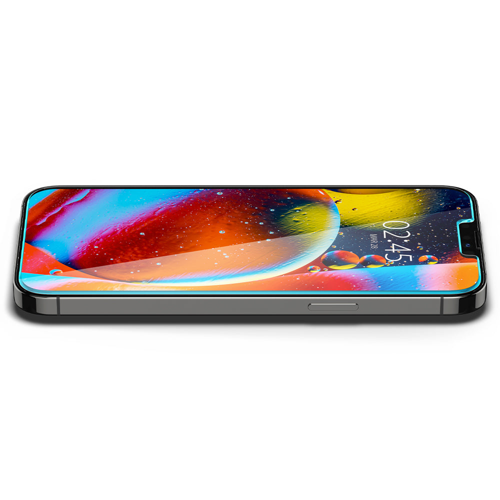 Spigen Glass tR EZ Fit 2 Pack, transparency sensor open - iPhone 14 Plus/13 Pro Max