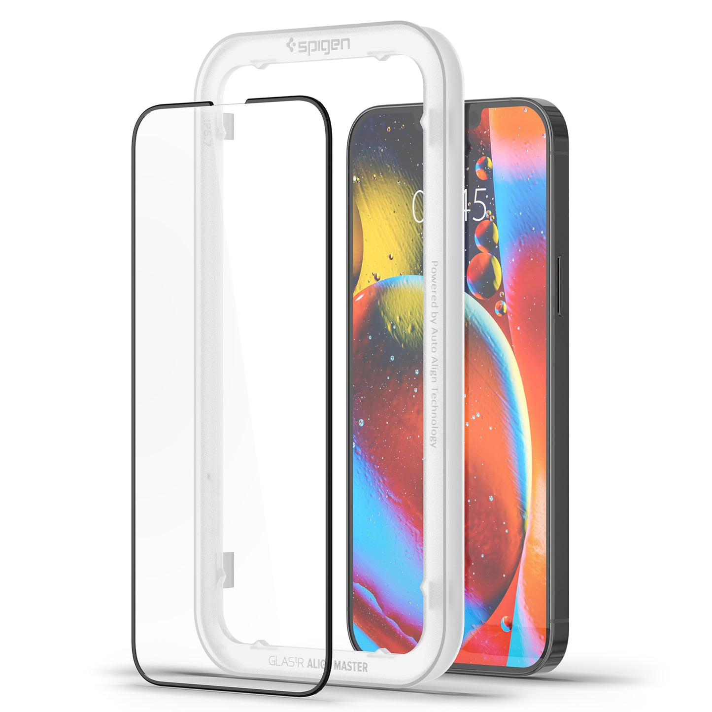 Spigen tR Align Master 2 Pack, FC black - iPhone 14/iPhone 13 Pro/iPhone 13