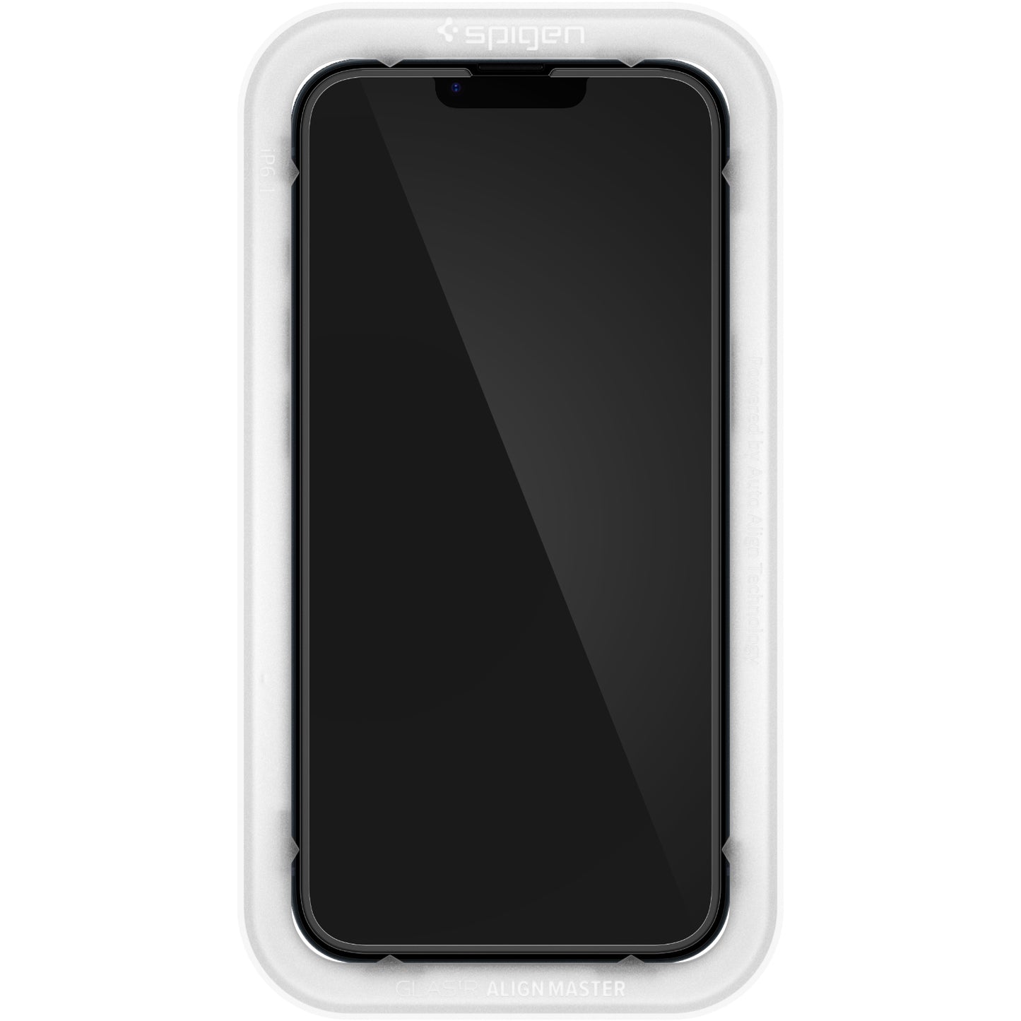 Spigen Glass tR AlignMaster HD 1 Pack, FC black - iPhone 14/13 Pro/13