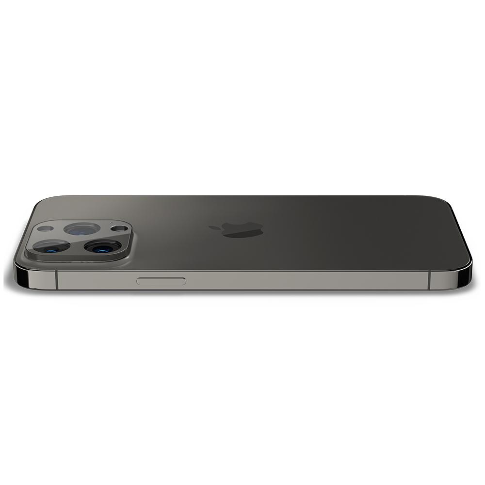 Spigen tR Optik 2 Pack, graphite - iPhone 13 Pro/13 Pro Max