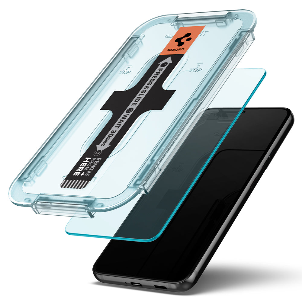 Spigen Glas.tR EZ Fit 2 Pack - Samsung Galaxy S22