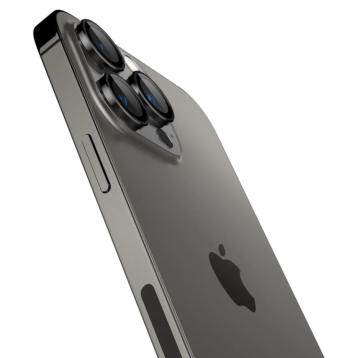 Spigen Glass EZ Fit Optik Pro 2 Pack, black - iPhone 15 Pro/15 Pro Max/14 Pro/14 Pro Max