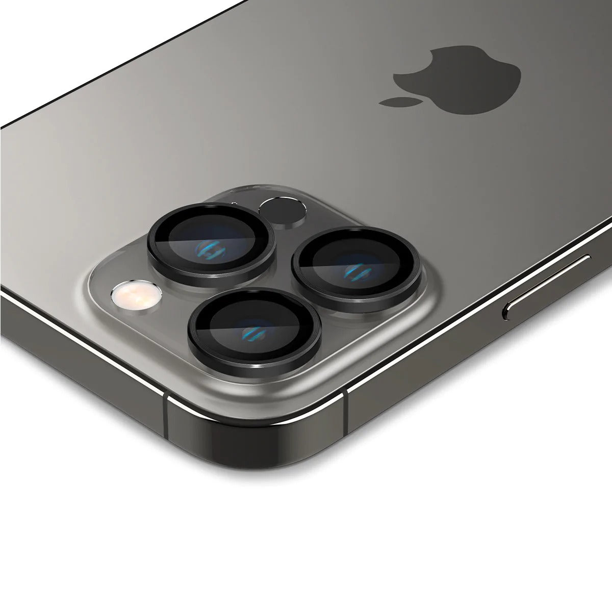 Spigen Glass EZ Fit Optik Pro 2 Pack, black - iPhone 15 Pro/15 Pro Max/14 Pro/14 Pro Max