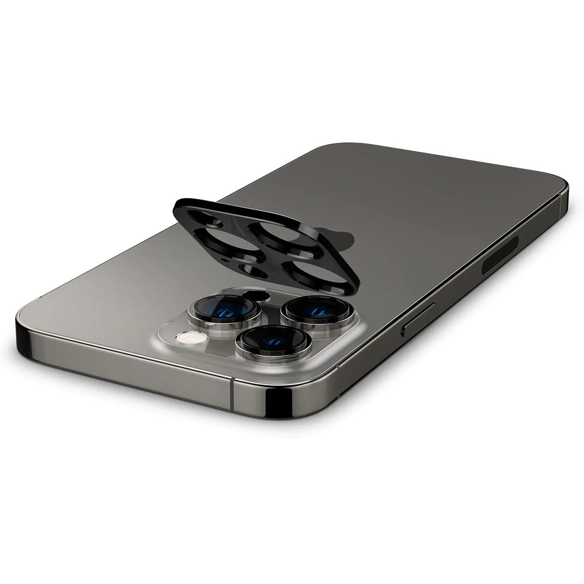 Spigen Glass Optik 2 Pack, black - iPhone 15 Pro/15 Pro Max/14 Pro/14 Pro Max