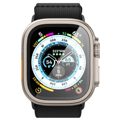 Spigen Glass tR Slim Pro 1 Pack, titanium - Apple Watch Ultra 2/Ultra 49mm