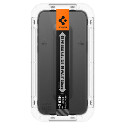 Spigen Glass tR EZ Fit HD 1 Pack, FC Black - iPhone 15 Pro Max