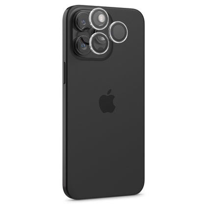 Spigen Glass tR EZ Fit Optik Pro 2 Pack, crystal clear - iPhone 15 Pro/15 Pro Max/14 Pro/14 Pro Max