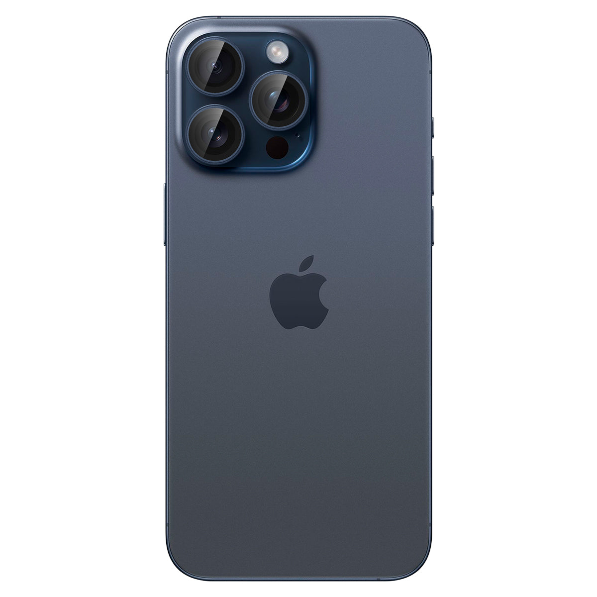 Spigen Glass tR EZ Fit Optik Pro 2 Pack, blue titanium - iPhone 15 Pro/15 Pro Max