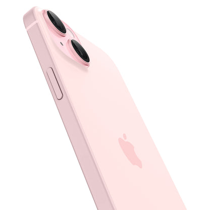 Spigen Glass tR EZ Fit Optik Pro 2 Pack, pink - iPhone 15/15 Plus/14/14 Plus