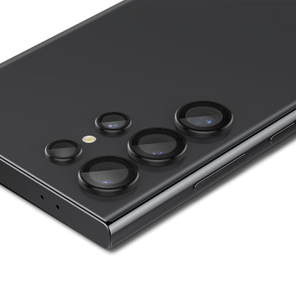 Spigen Glass tR EZ Fit Optik Pro 2 Pack, black - Samsung Galaxy S24 Ultra