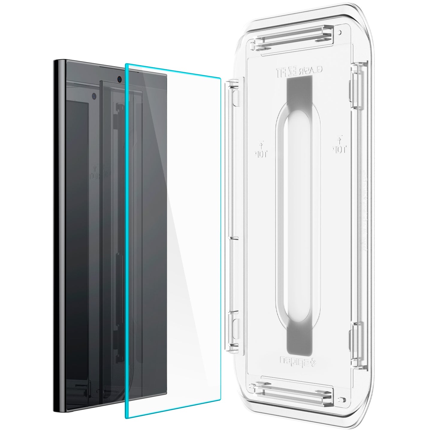 Spigen Glass tR EZ Fit HD Transparency 2 Pack - Samsung Galaxy S24 Ultra