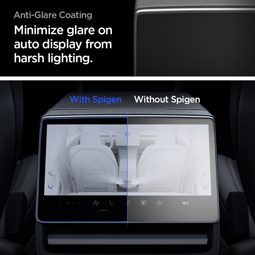 Spigen Tesla tR Slim Anti Glare Screen Protector (Rear Display) 1 Pack - Tesla Model 3 (2024)