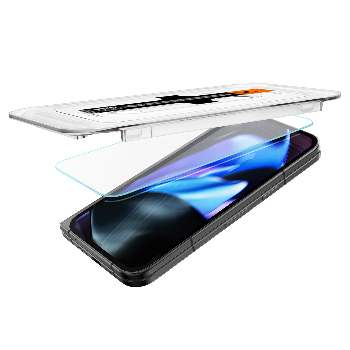 Spigen Glass tR EZ Fit (Cover 2 Pack), transparency - Google Pixel 9 Pro Fold