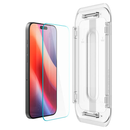 Spigen Glass tR EZ Fit 2 Pack, transparency - iPhone 16 Pro