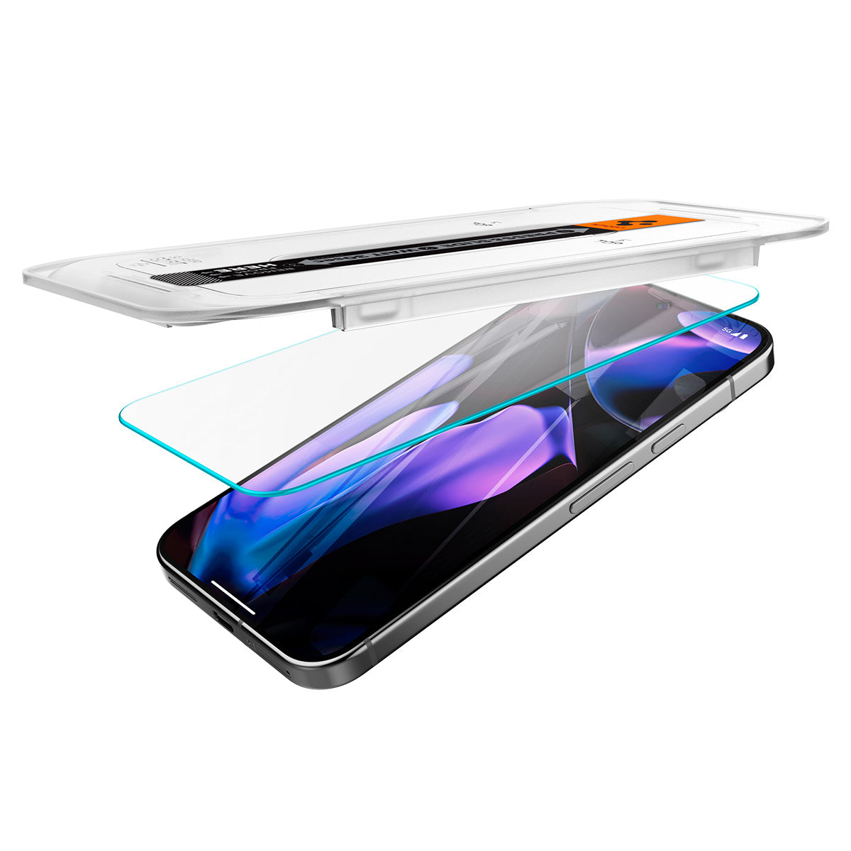 Spigen Glass tR EZ Fit 2 Pack, transparency - Google Pixel 9 Pro/Pixel 9