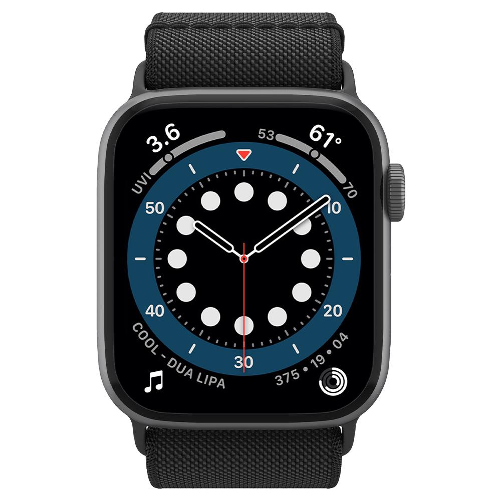Spigen Lite Fit, black - Apple Watch 49mm/45mm/44mm/42mm