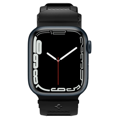 Spigen Rugged Band, matte black - Apple Watch 49mm/45mm/44mm/42mm
