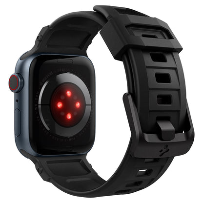 Spigen Rugged Band, matte black - Apple Watch 49mm/45mm/44mm/42mm