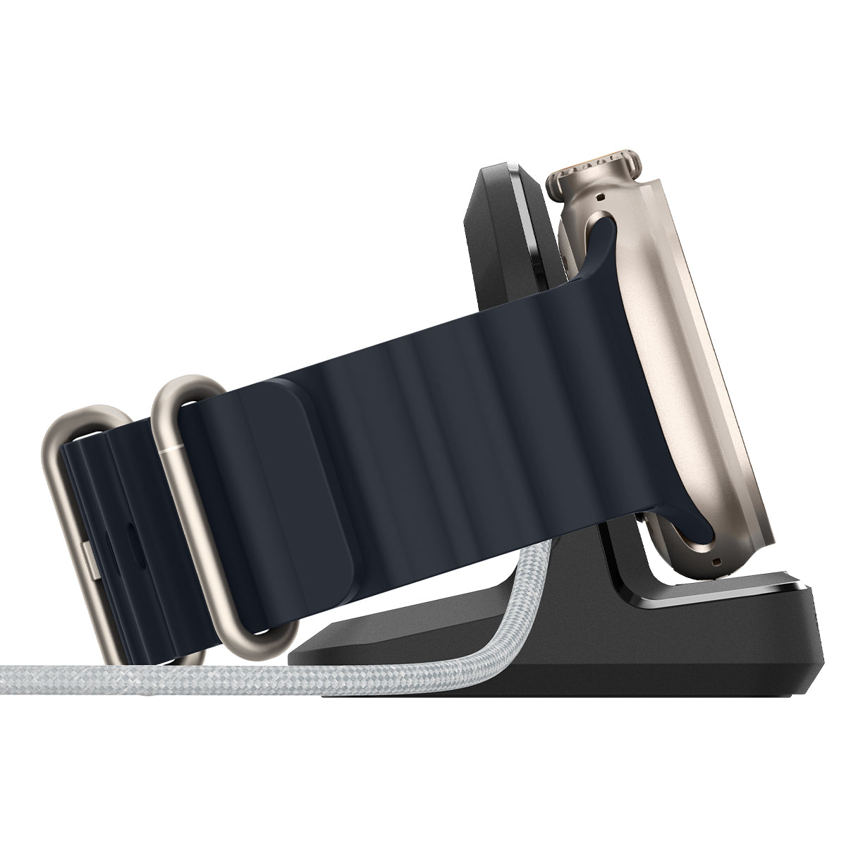 Spigen Rugged Armor Stand, black - Apple Watch
