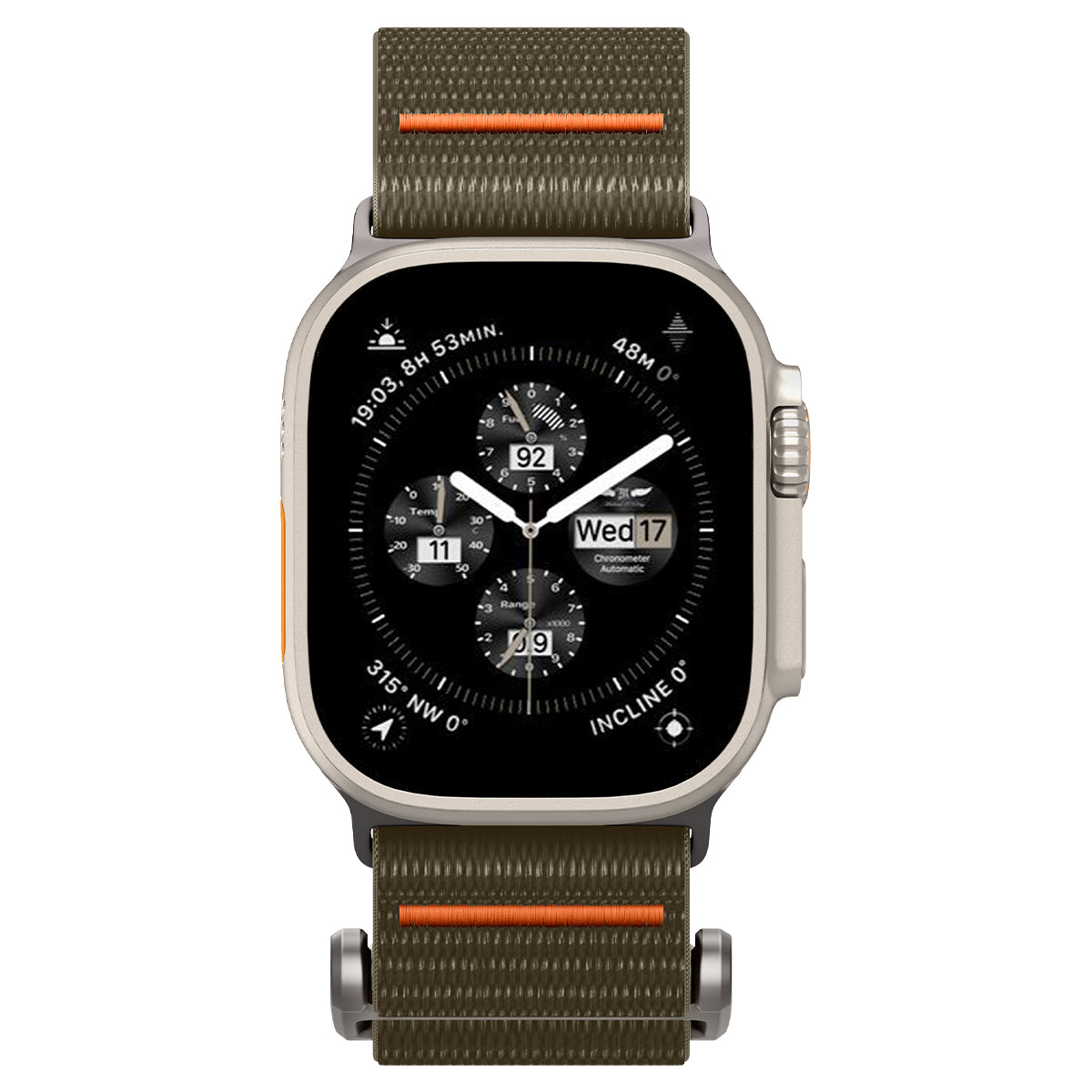 Spigen DuraPro Flex Ultra Band, khaki - Apple Watch 49mm/45mm/44mm/42mm