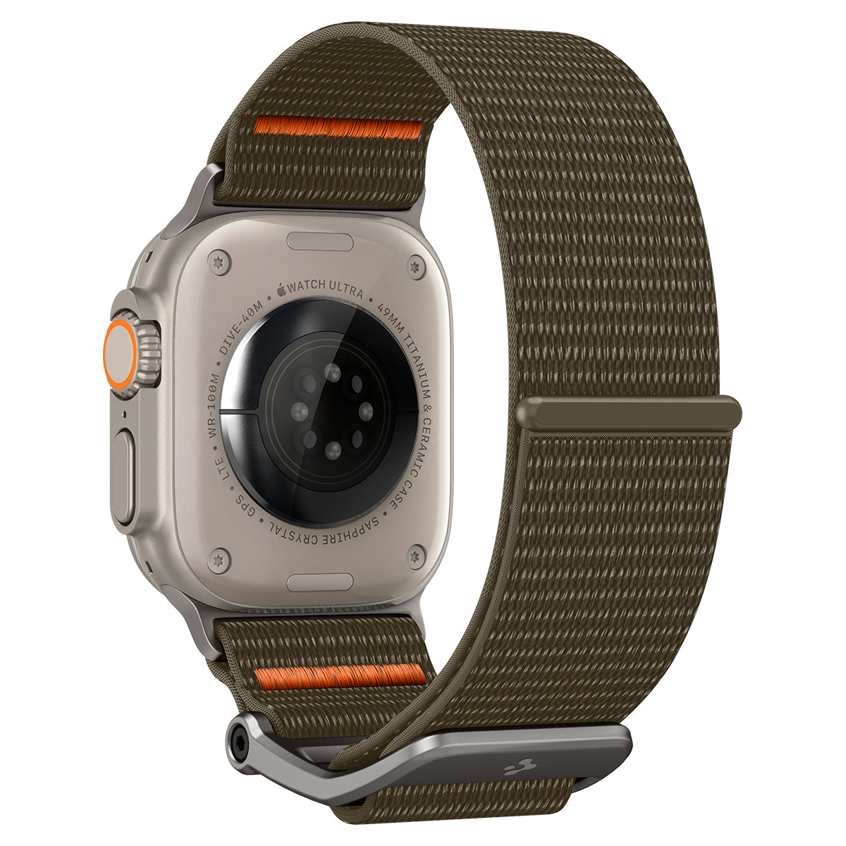 Spigen DuraPro Flex Ultra Band, khaki - Apple Watch 49mm/45mm/44mm/42mm