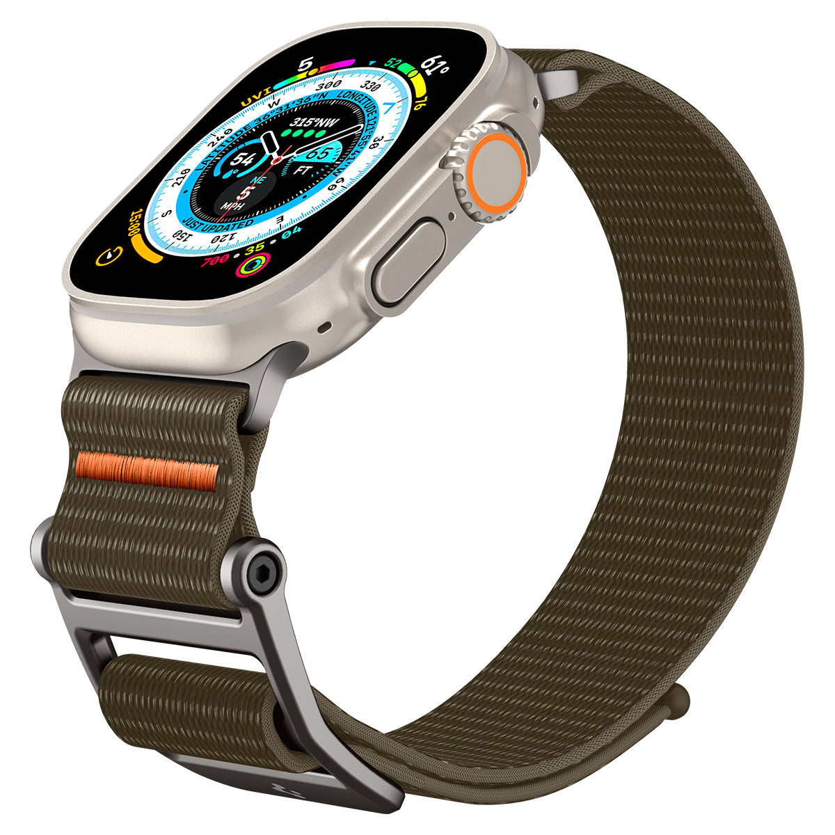 Spigen DuraPro Flex Ultra Band, khaki - Apple Watch 49mm/45mm/44mm/42mm