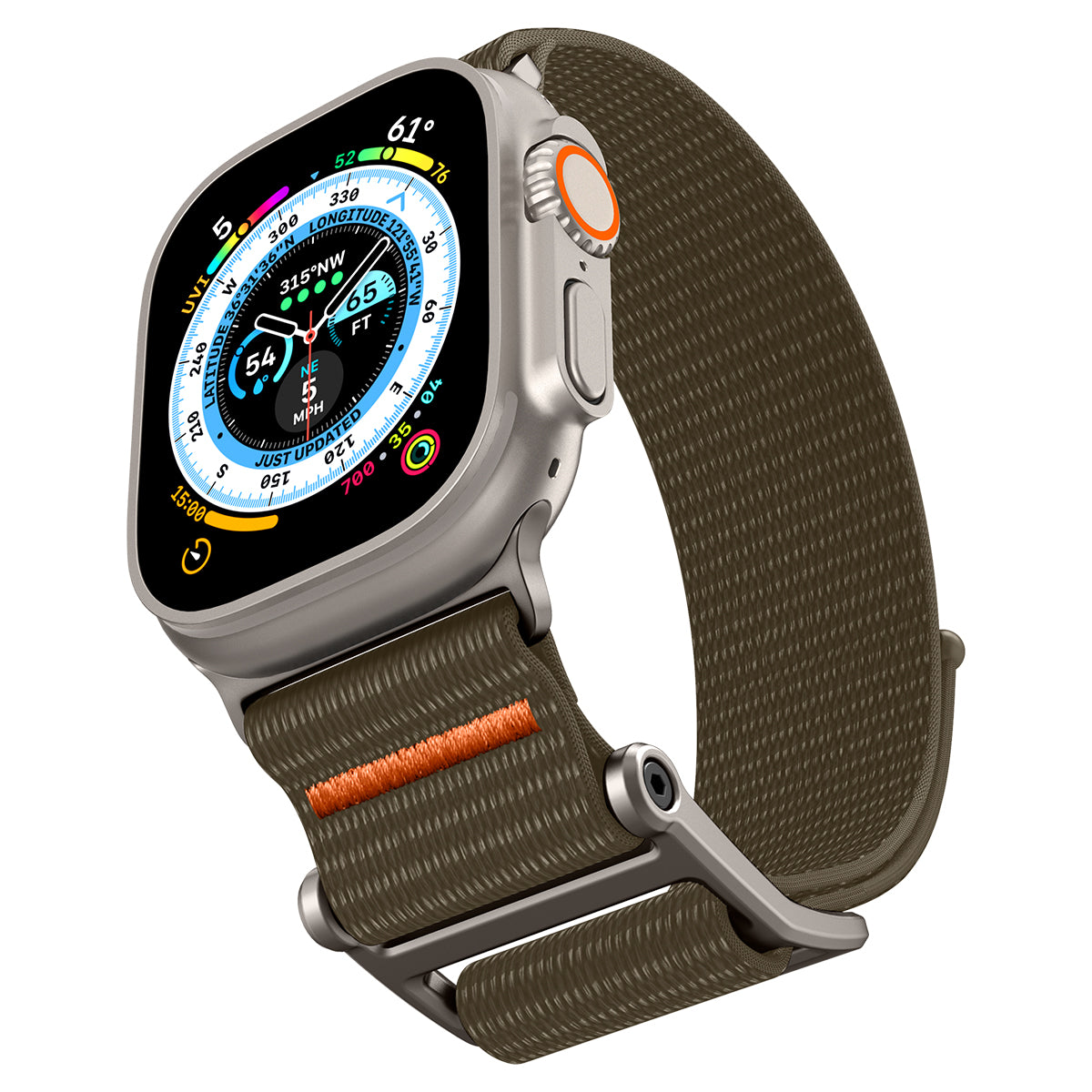 Spigen DuraPro Flex Ultra Band, khaki - Apple Watch 49mm/45mm/44mm/42mm