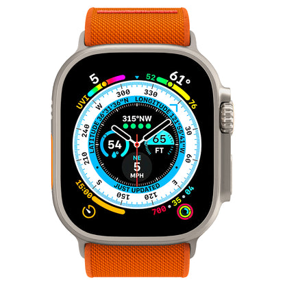 Spigen Lite Fit Ultra, orange - Apple Watch 49mm/45mm/44mm/42mm